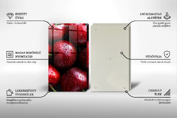 Worktop protector Cherries close-up