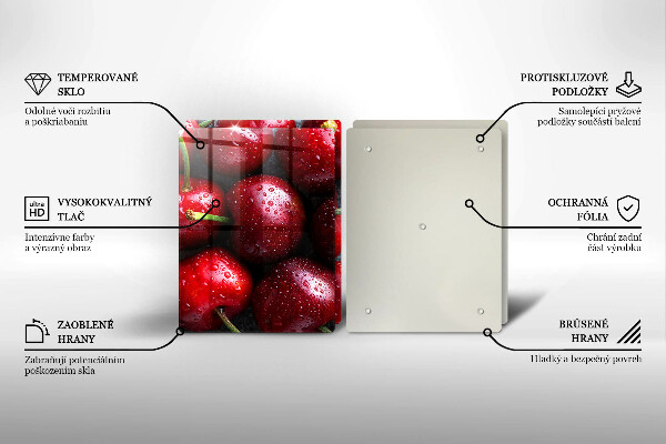 Worktop protector Cherries close-up