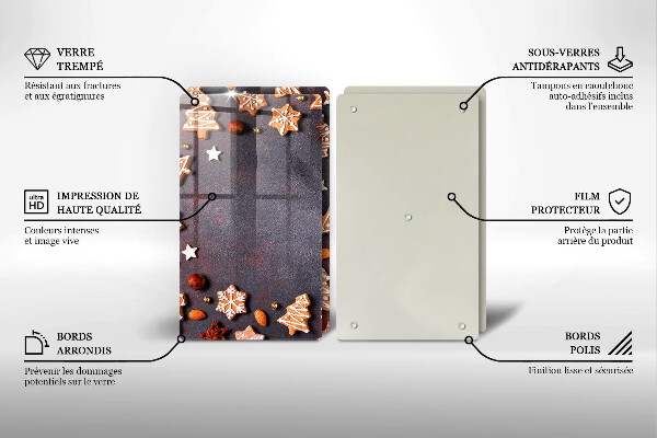 Worktop protector Gingerbread Christmas