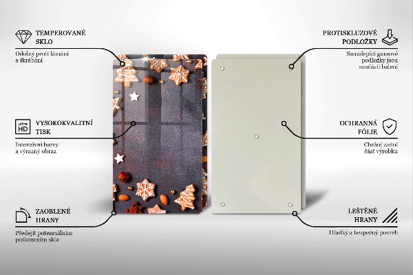 Worktop protector Gingerbread Christmas