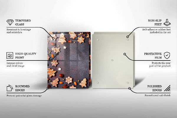 Worktop protector Gingerbread Christmas