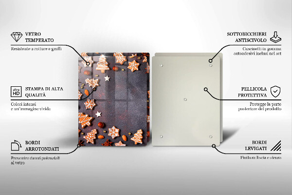 Worktop protector Gingerbread Christmas