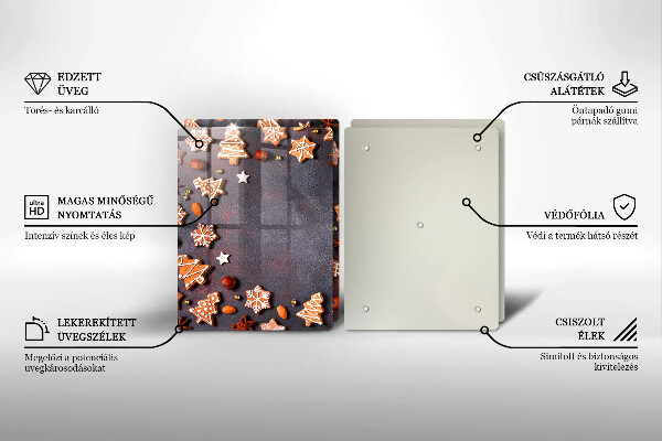 Worktop protector Gingerbread Christmas