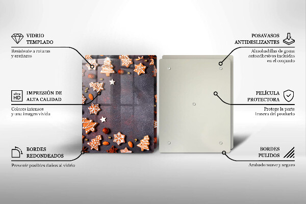 Worktop protector Gingerbread Christmas