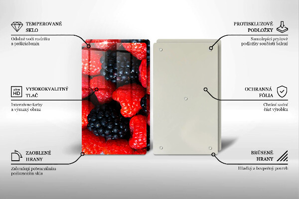 Worktop protector Raspberries and blackberries