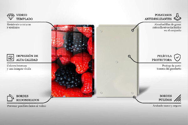 Worktop protector Raspberries and blackberries