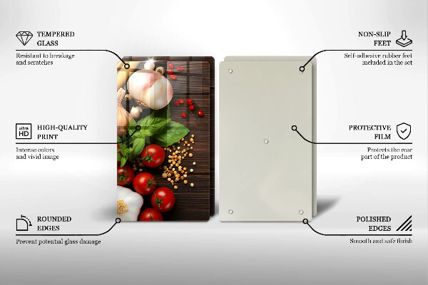 Worktop protector Vegetables on the table