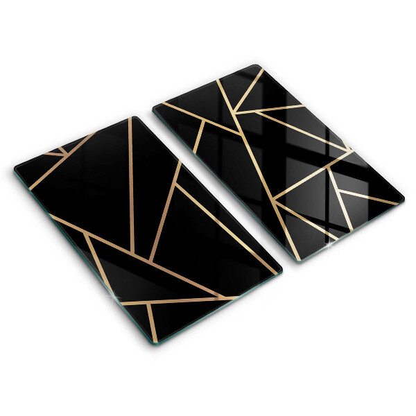 Worktop protector Black abstraction