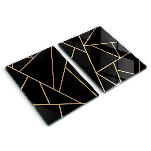 Worktop protector Black abstraction