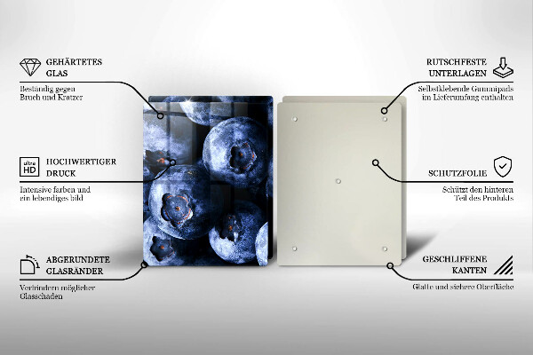 Worktop protector Berries close-up