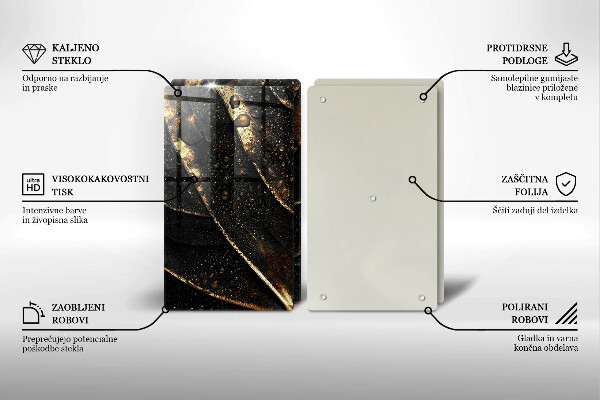 Worktop protector Golden leaf