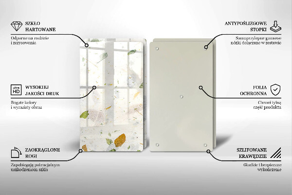 Worktop protector Falling leaves