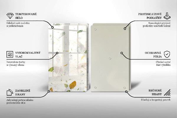 Worktop protector Falling leaves