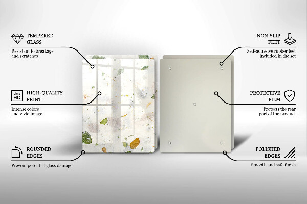 Worktop protector Falling leaves