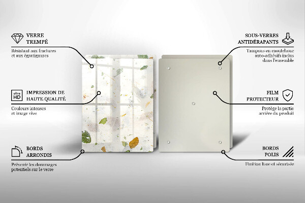 Worktop protector Falling leaves