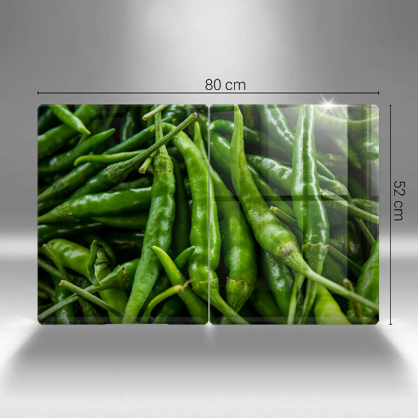 Chopping board Pods peas