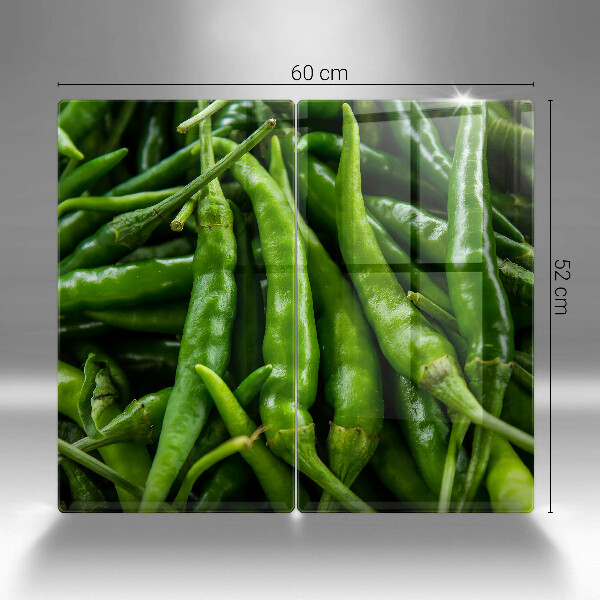 Chopping board Pods peas