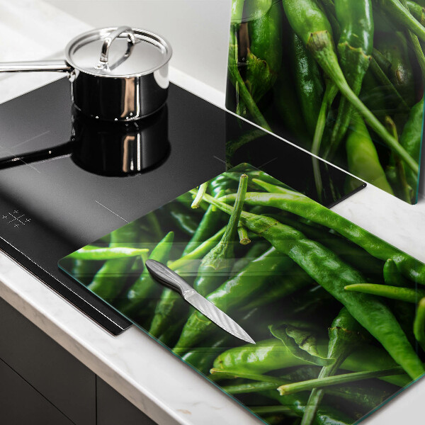 Chopping board Pods peas
