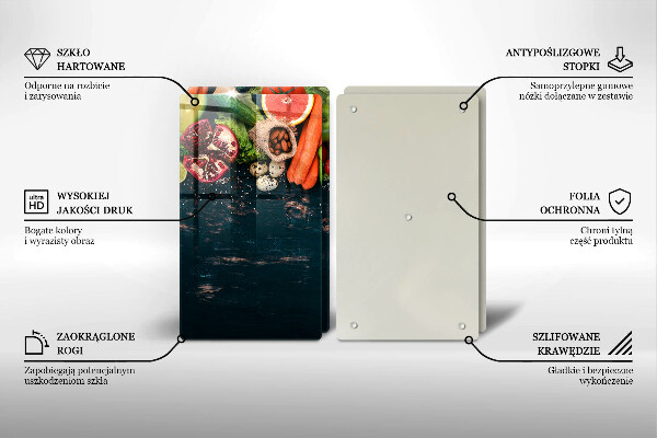 Chopping board Fruits and vegetables