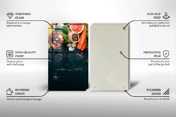 Chopping board Fruits and vegetables