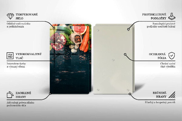 Chopping board Fruits and vegetables