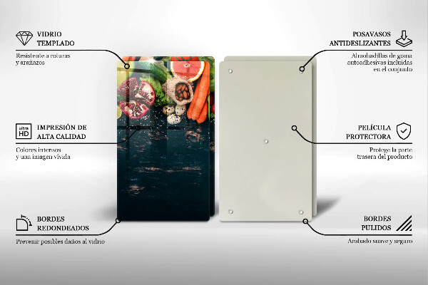 Chopping board Fruits and vegetables