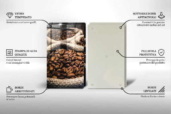 Chopping board Coffee grain bags