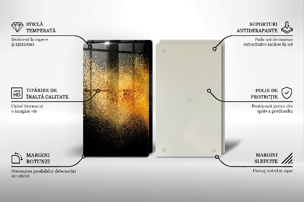 Chopping board Colorful spices