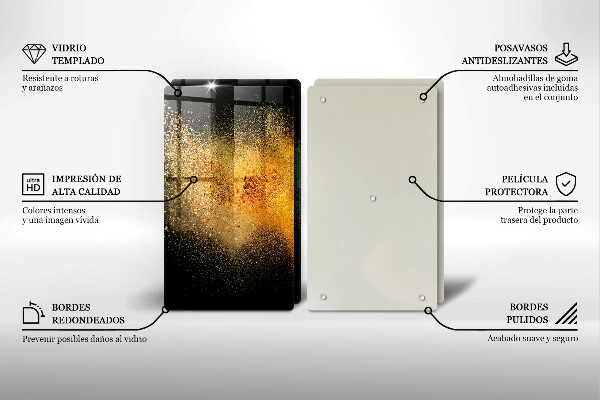 Chopping board Colorful spices