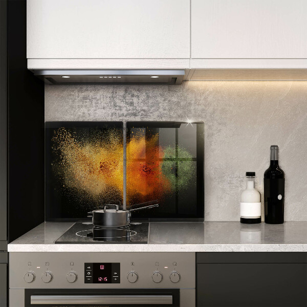 Chopping board Colorful spices