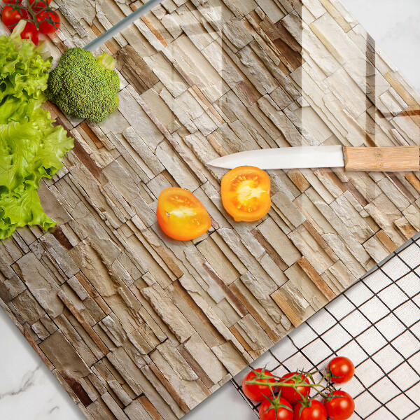 Chopping board Decorative texture stones