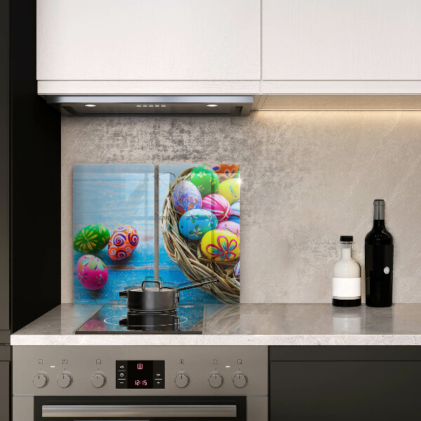 Chopping board Easter eggs