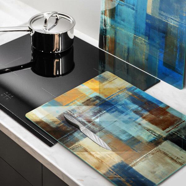 Chopping board Painted background