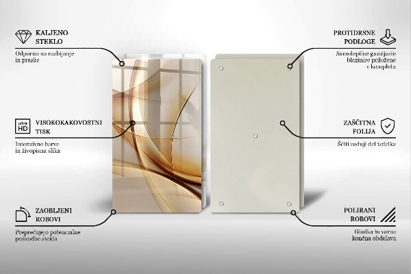 Chopping board Abstraction shapes