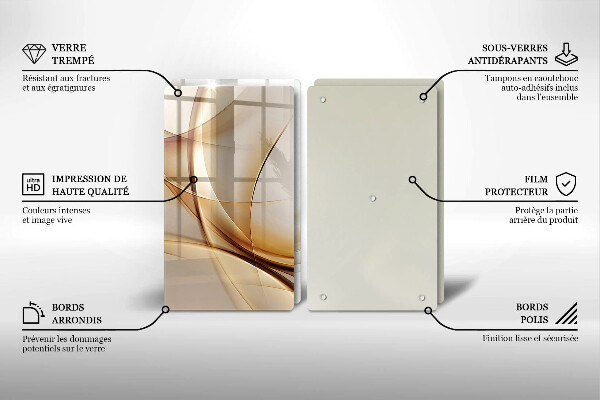 Chopping board Abstraction shapes