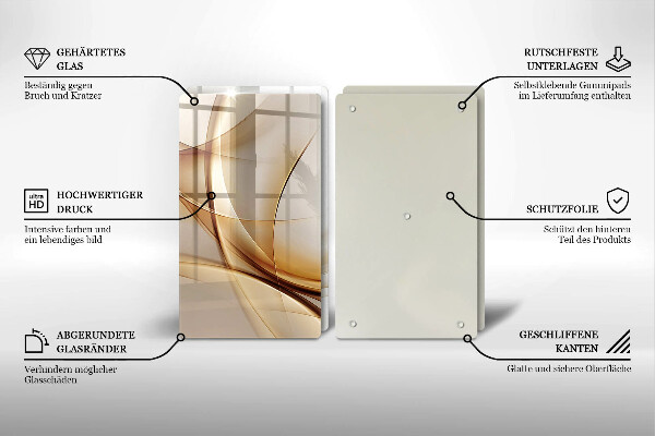 Chopping board Abstraction shapes