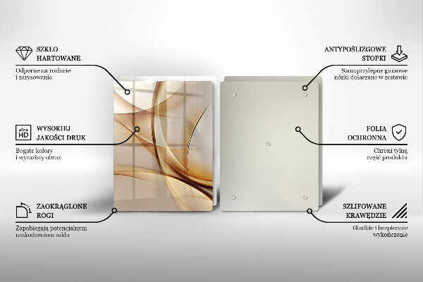 Chopping board Abstraction shapes