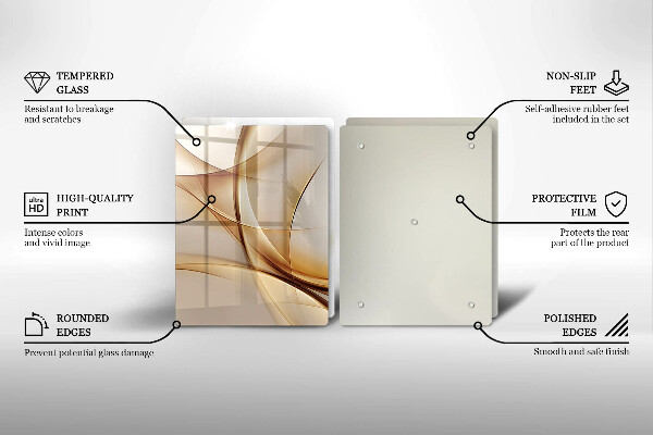 Chopping board Abstraction shapes