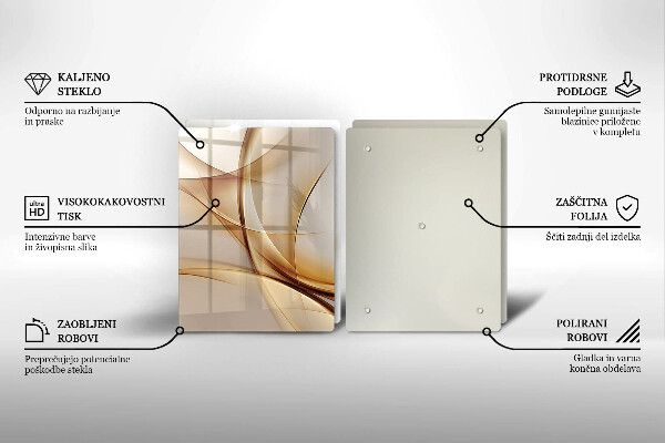 Chopping board Abstraction shapes