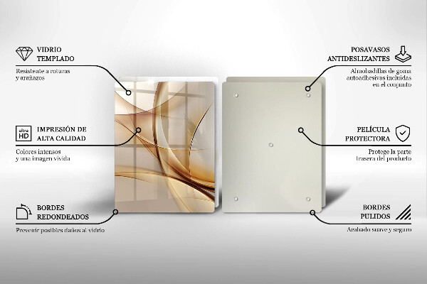 Chopping board Abstraction shapes