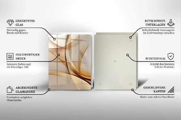 Chopping board Abstraction shapes