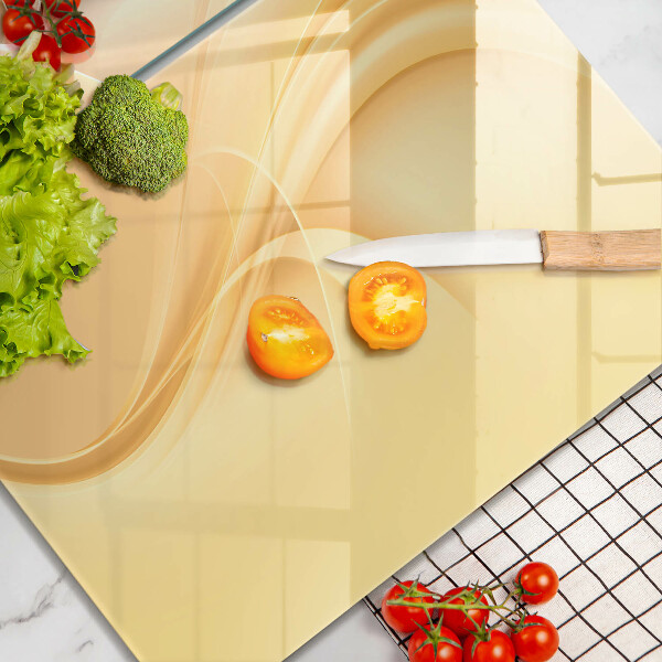 Chopping board Abstraction of smoke