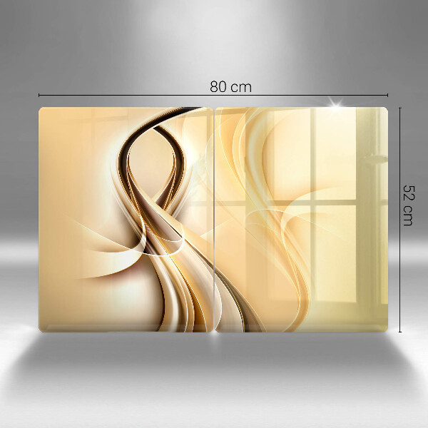 Chopping board Abstraction of smoke