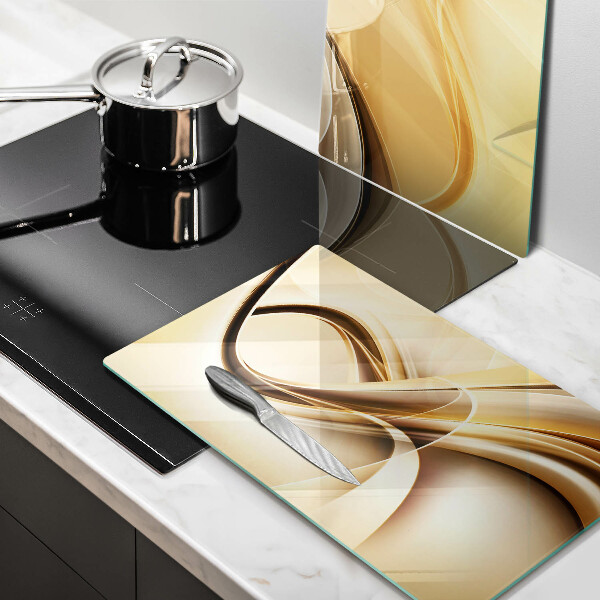 Chopping board Abstraction of smoke