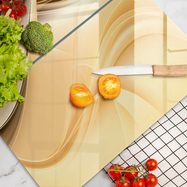 Chopping board Abstraction of smoke