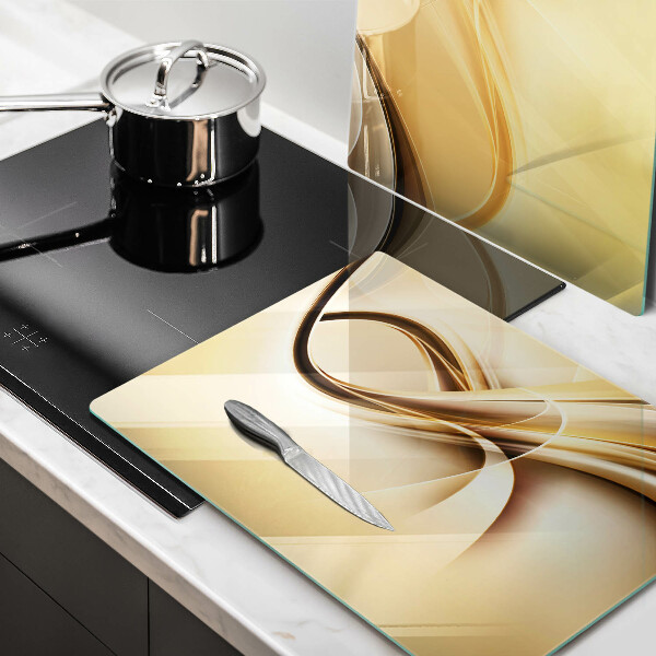 Chopping board Abstraction of smoke