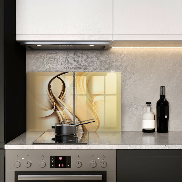 Chopping board Abstraction of smoke