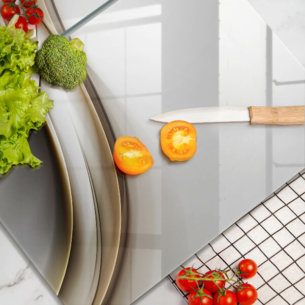 Chopping board Mild abstraction lines