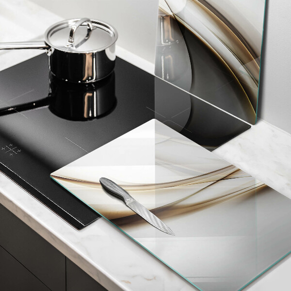 Chopping board Mild abstraction lines