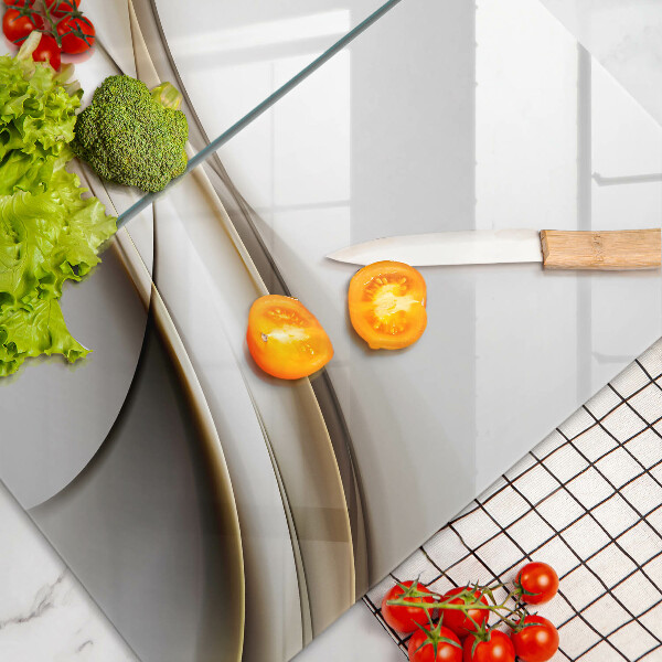 Chopping board Mild abstraction lines